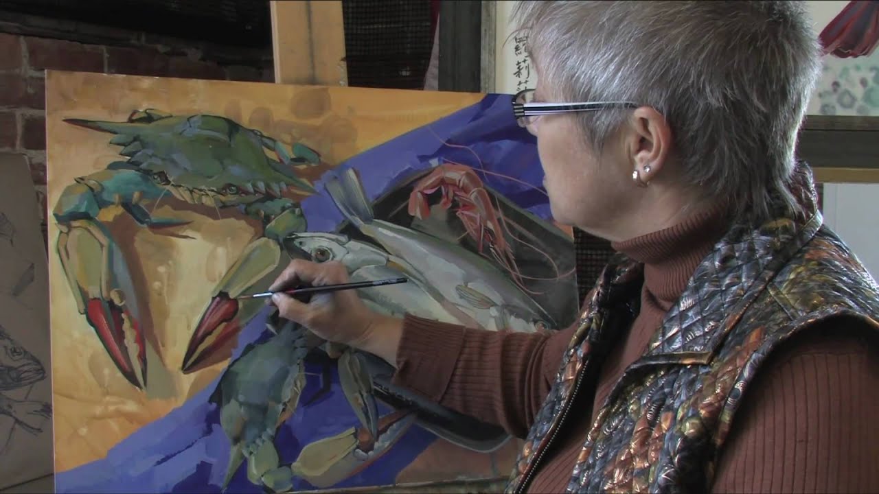 Casein Tempera Painting with Larisa Ivakina Clevenger