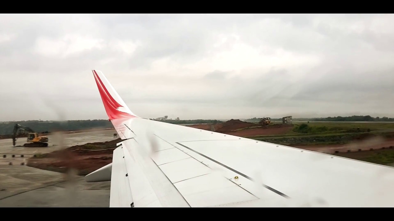 Air India Express Taking-Off From Mangalore.