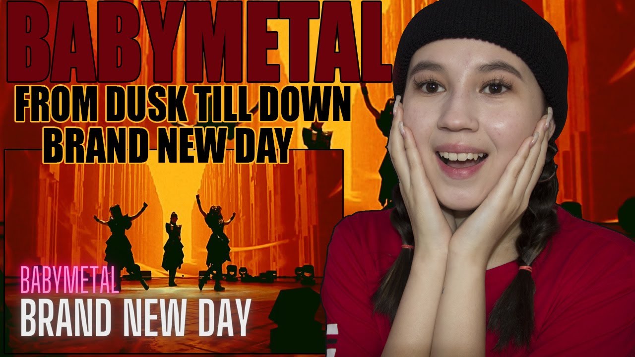 РЕАКЦИЯ на BABYMETAL - Brand New Day | LIVE Compilation | From Dusk Till Dawn (Official Audio)