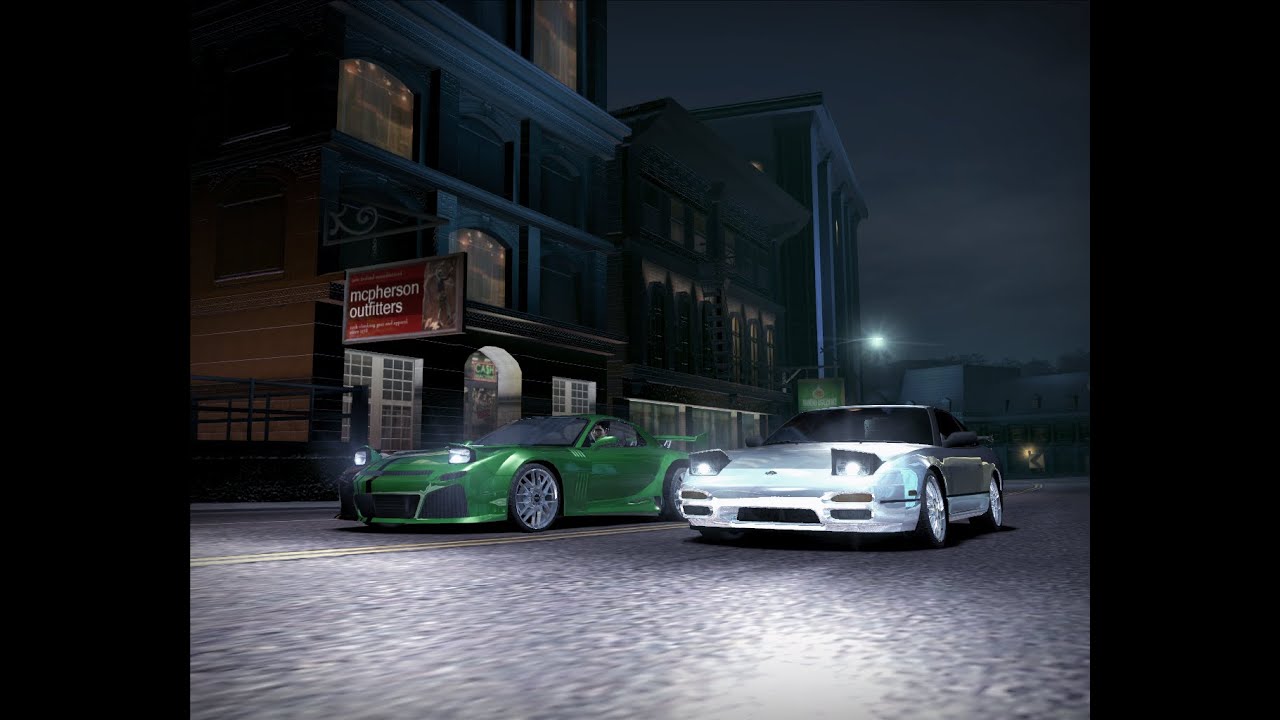 NFS Carbon - Kenji Boss Battle - Nissan 240SX VS Mazda RX-7