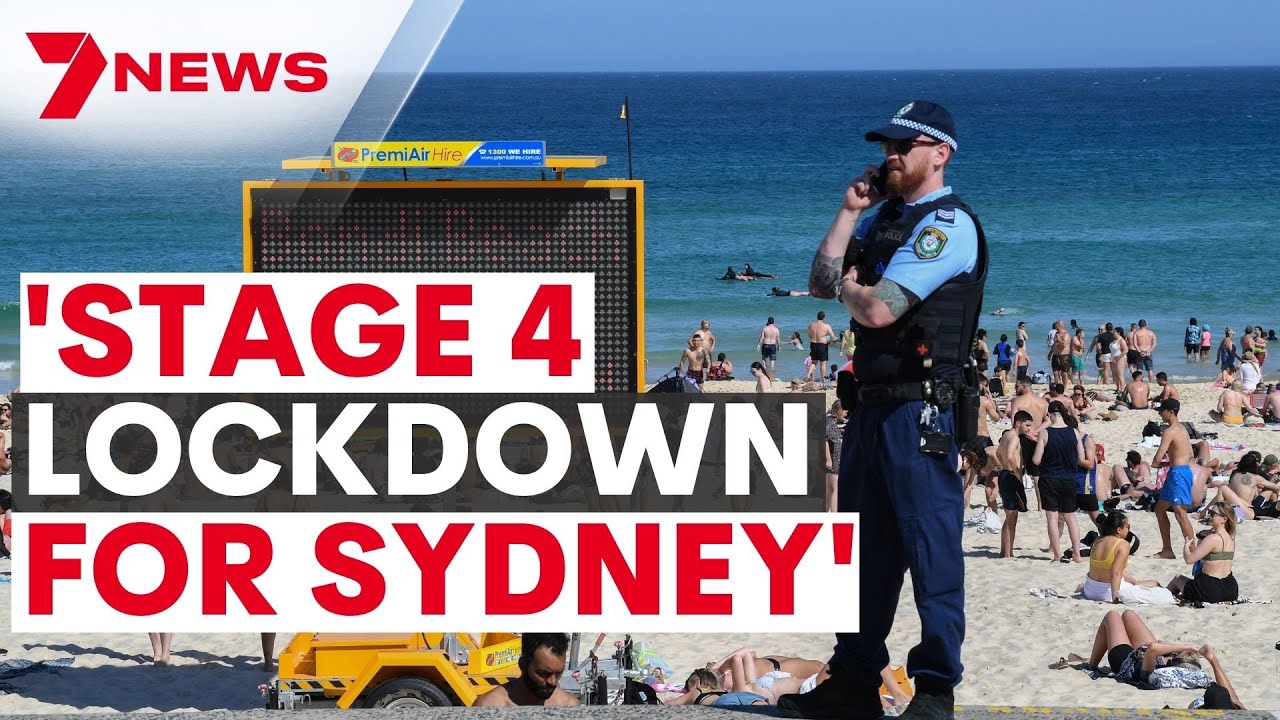 'STAGE 4 LOCKDOWN FOR SYDNEY' | Expert says tougher COVID restrictions are needed | 7NEWS