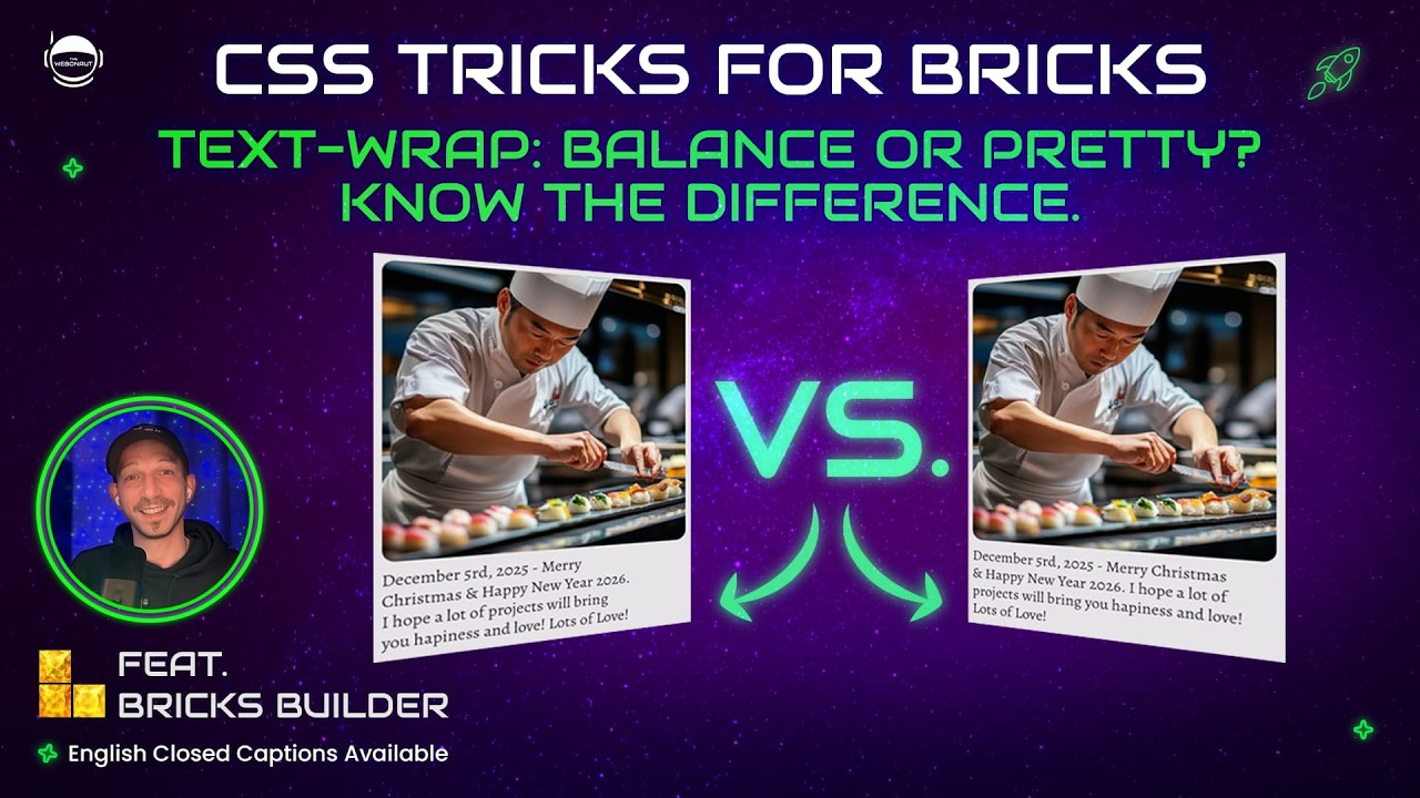 Text-Wrap: Balance vs. Pretty Explained! - CSS Tricks for Bricks Builder - Trick #4