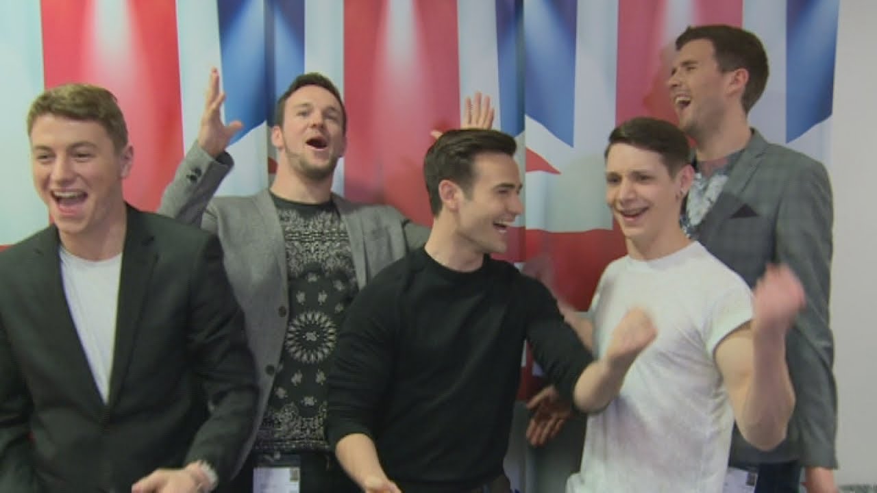 Britain's Got Talent 2014: Collabro celebrate victory by showing us their dance moves