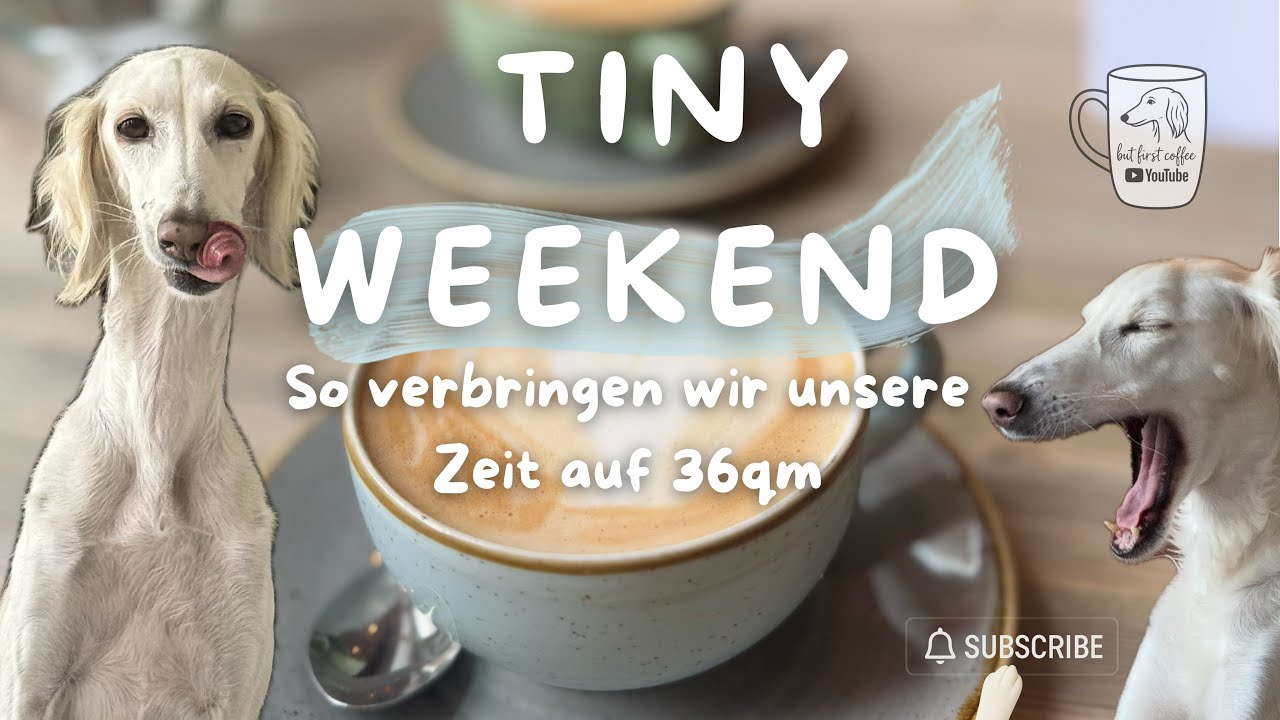 Tiny Weekend - Leben auf 36qm mit unserem Hund I Kaffee, Entspannung & Alltag in unserer EZW. 