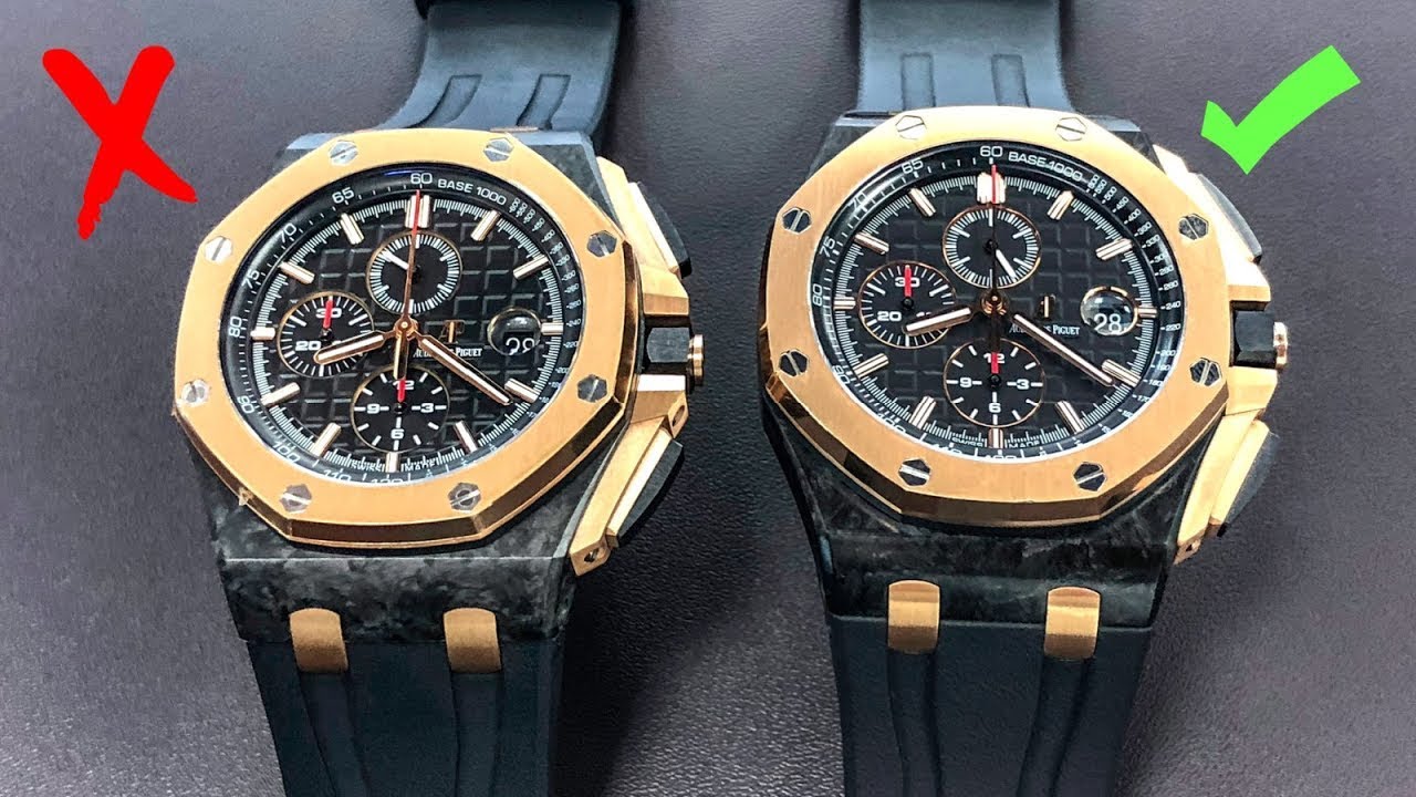 &iquest;C&oacute;mo Detectar Relojes Falsos? - Audemars Piguet Royal Oak Offshore