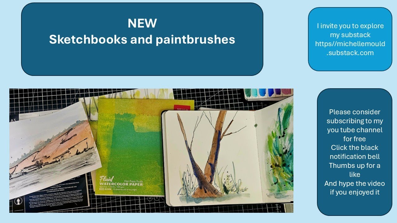 More NEW Sketchbooks to try out