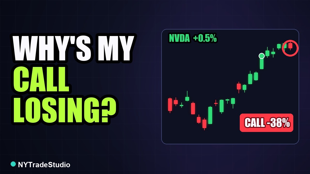 Why Your Call Option Loses Money Even When the Stock Goes Up (NVDA)