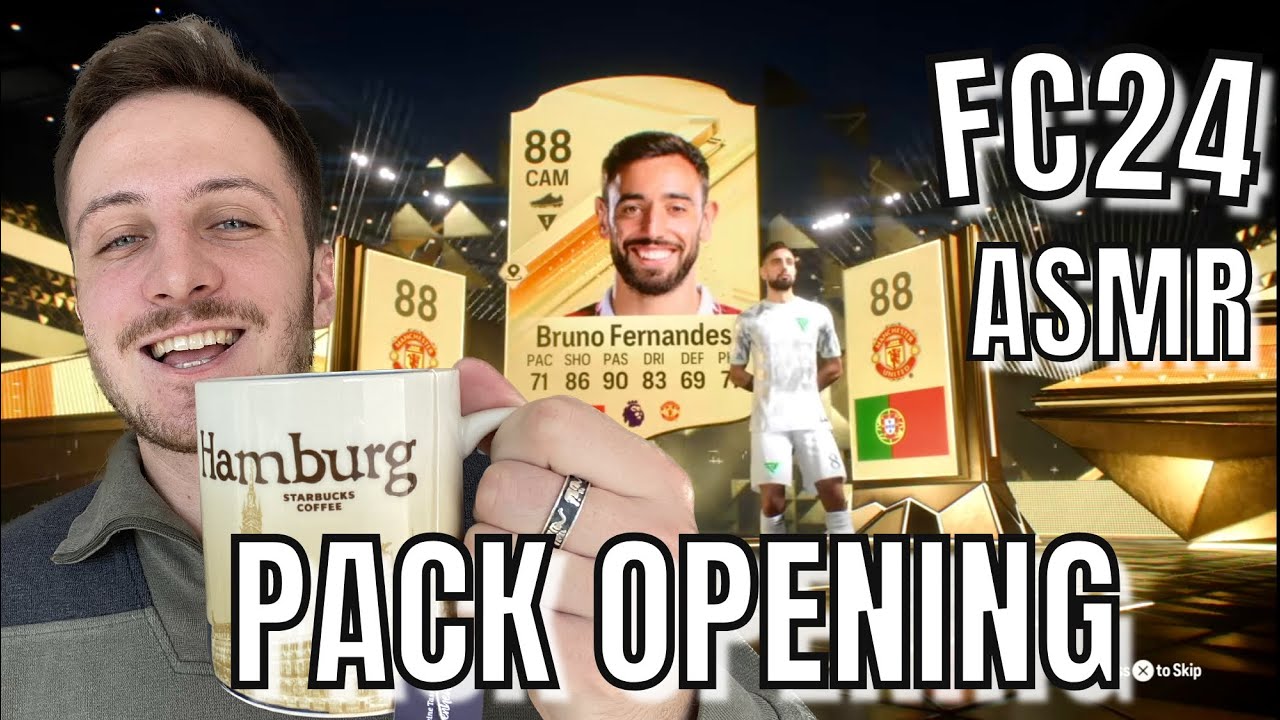 ASMR | EA FC24 PACK OPENING & Tee auf Entspannt 😌🎮