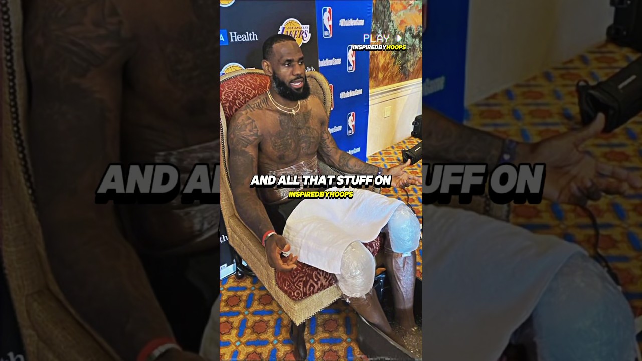 LeBron James Wild Pre-Game Routine 😳