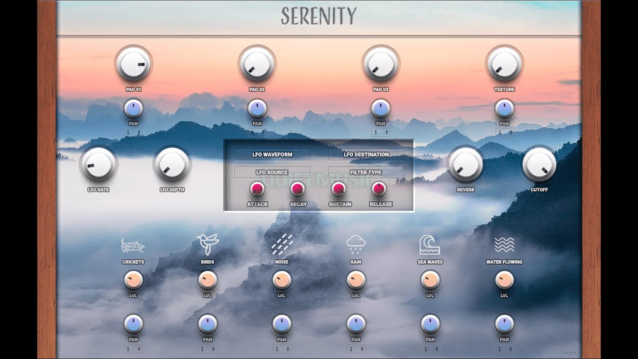 PLUGIN VST'i --Instruments SERENITY  RELAXING VST'i -- Pads, texturas, music medita&ccedil;&atilde;o, lounge
