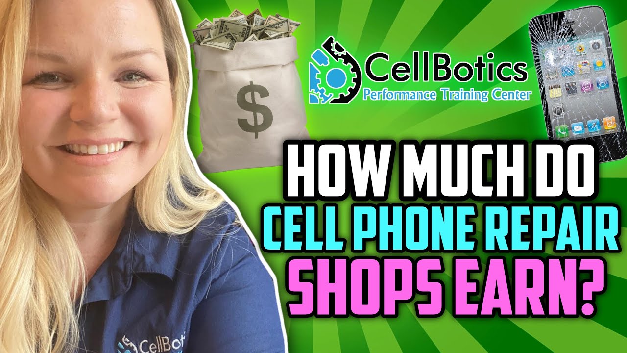 How much do cell phone repair shops earn?
