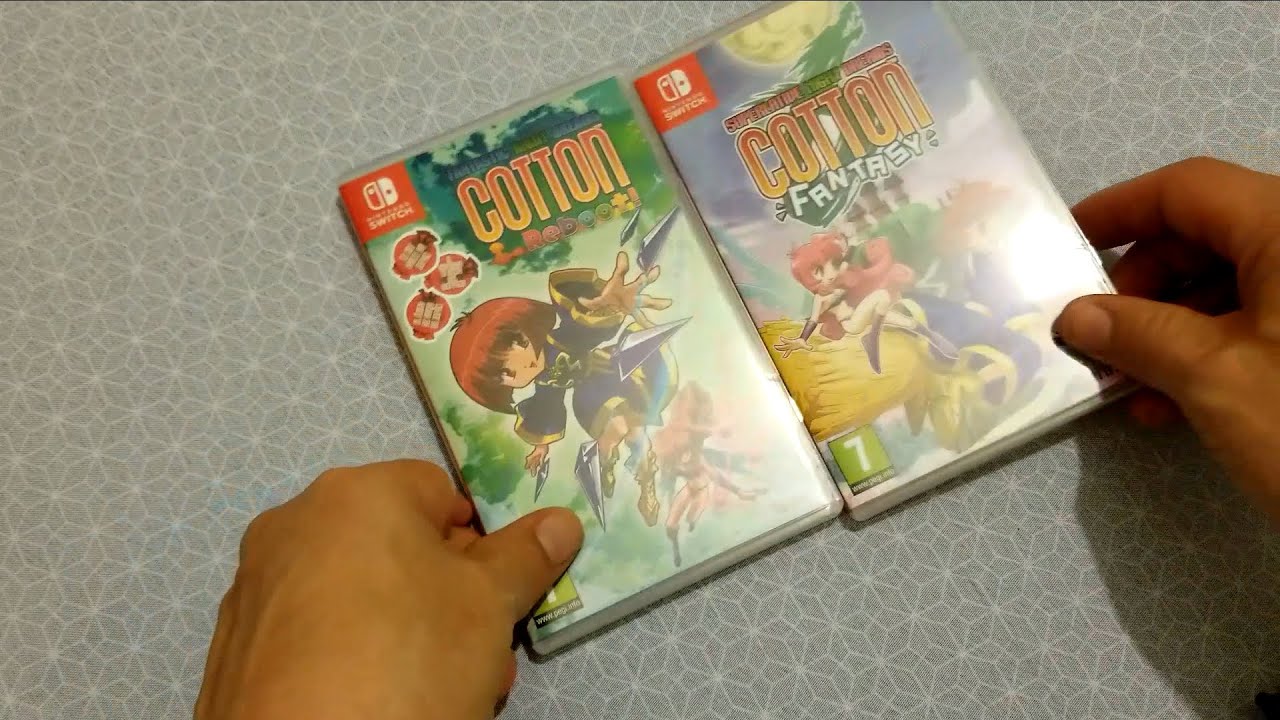 UNBOXING COTTON FANTASY & REBOOT SWITCH