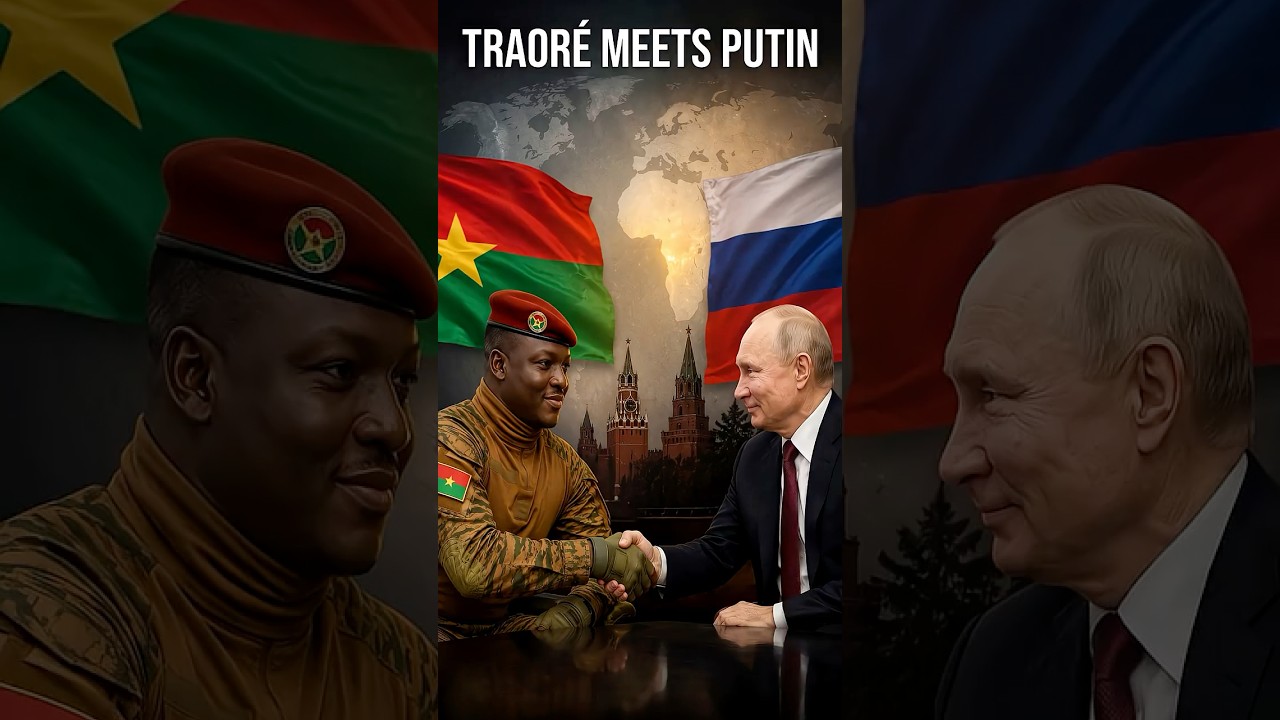 Ibrahim Traor&eacute; Meets Vladimir Putin &ndash; A New Alliance?         #ibrahimtraor&eacute; #putin