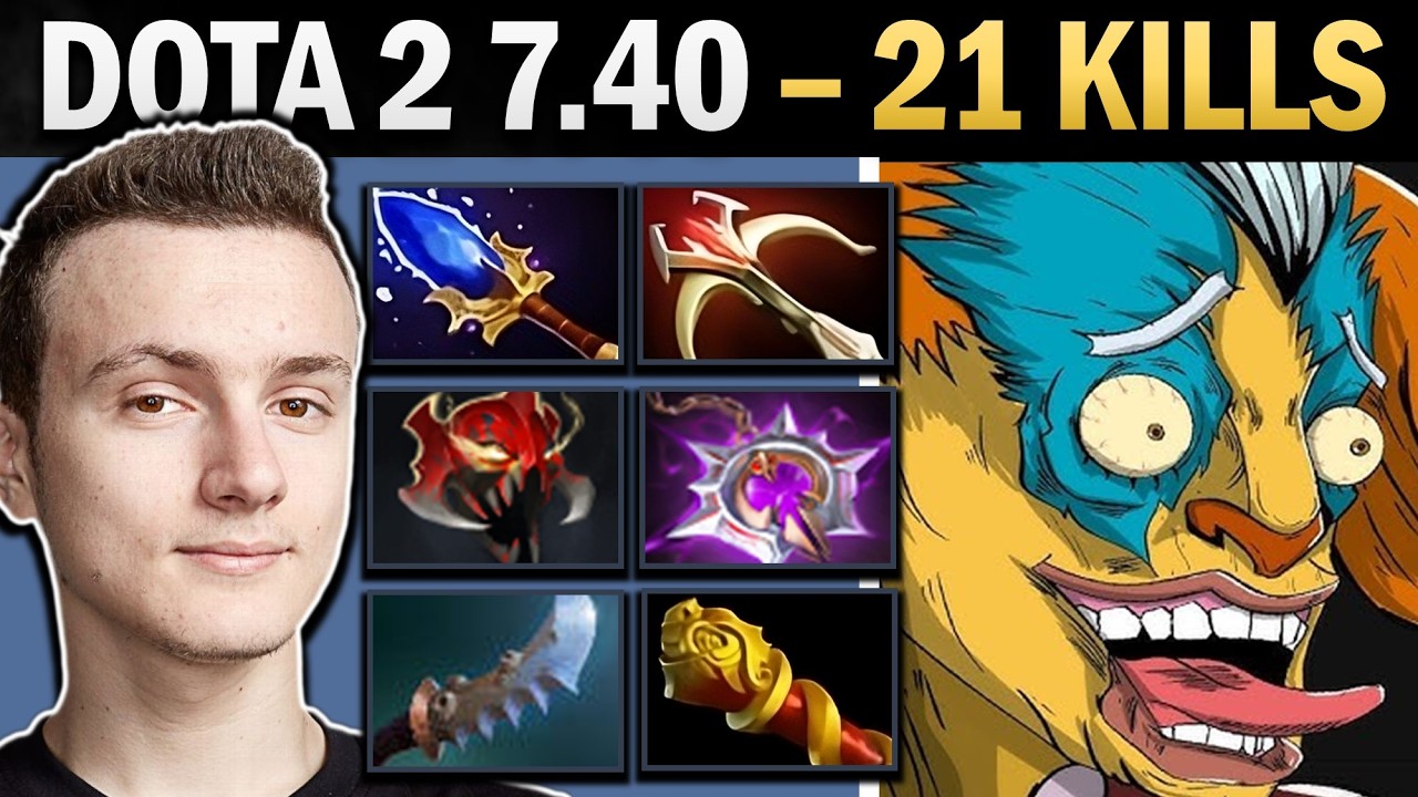 Elder Titan Pro Carry with MKB and Aghanims - Dota Gameplay