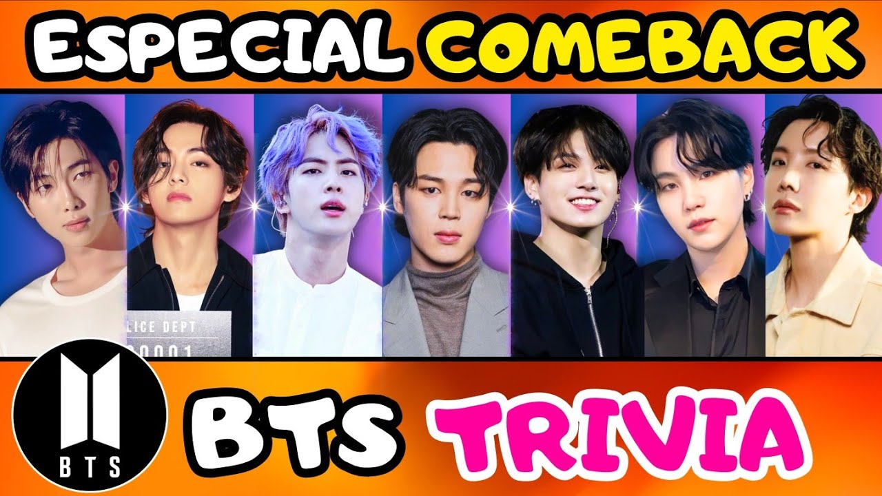 ¿Cuánto sabes de BTS? 🤔💜 | 35 preguntas de BTS | ¿eres un ARMY verdadero? | trivia kpop