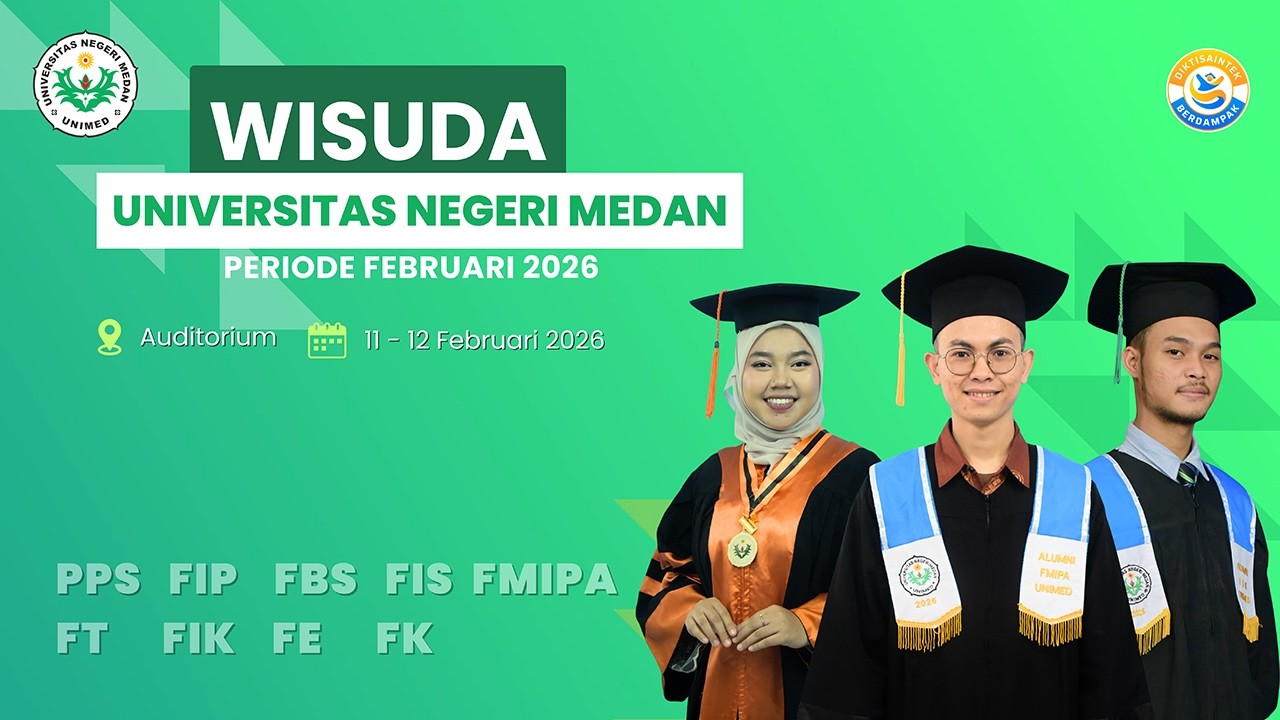 Wisuda Universitas Negeri Medan Periode Februari 2026 Hari Kedua