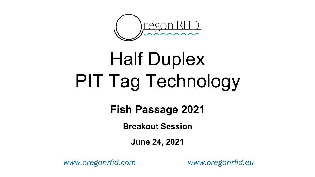 Oregon RFID Fish Passage 2021 Presentation