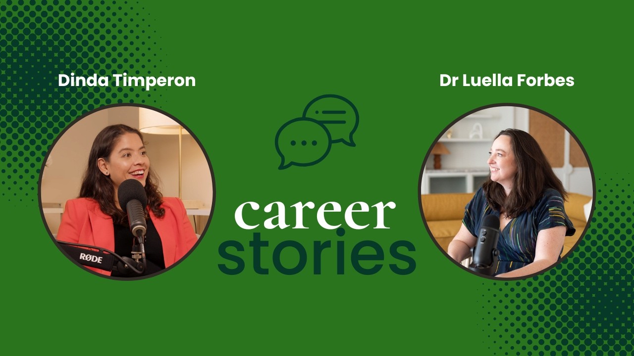 Dinda Timperon: Cybersecurity, Proudly Ambitious, Community Building | Career Stories Podcast