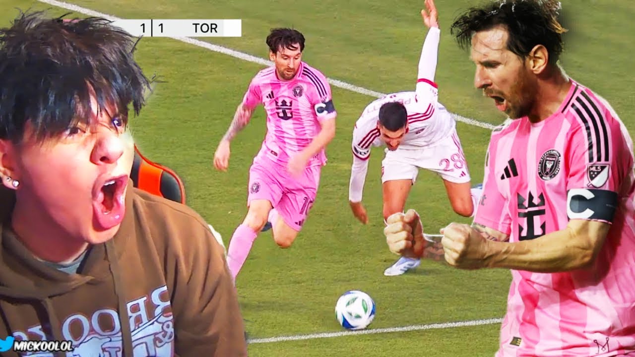 MESSI FAN REACTS TO Inter Miami vs Toronto FC MESSI STUNNING GOAL