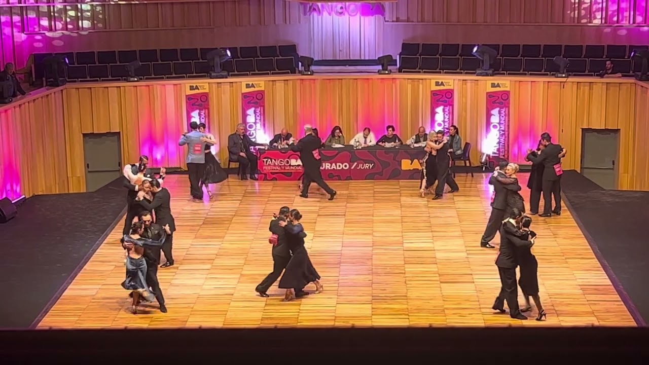 Mundial de Tango 2023 Tango pista. Semifinales. Ronda 12