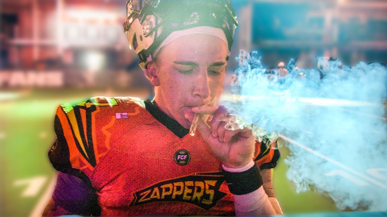 THIS QB THREW A TD THEN HIT THE GAS IN THE MIDDLE OF A GAME! (HE GOT CUT)