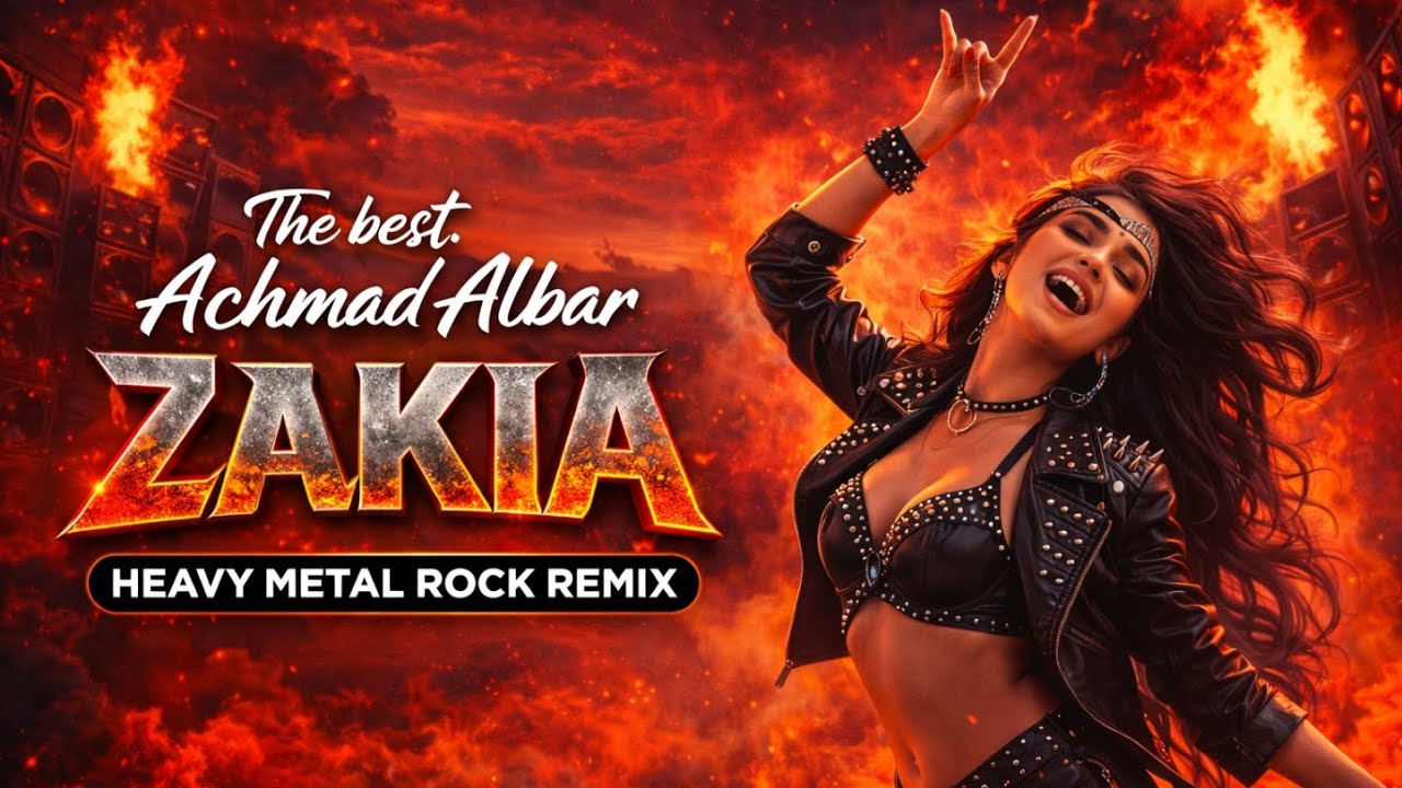 ZAKIA - THE BEST ACHMAD ALBAR VERSI HEAVY METAL ROCK