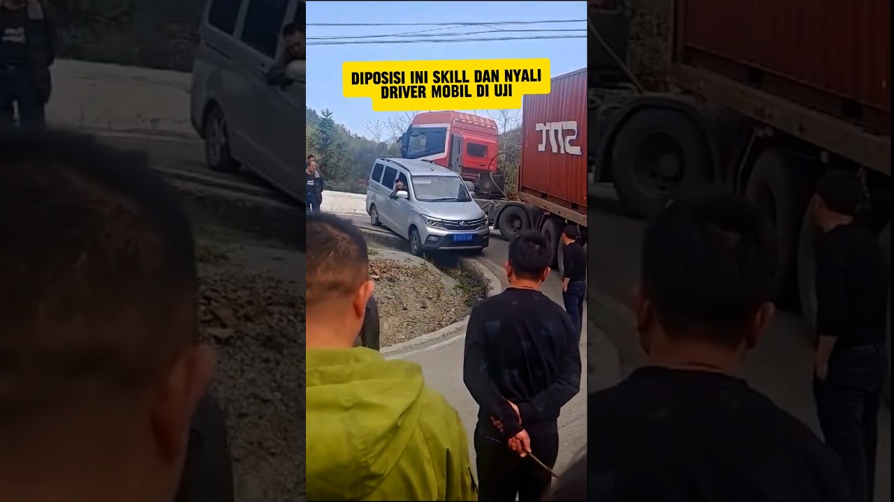 🔥Ujian Sopir yang Sesungguhnya dijalan 