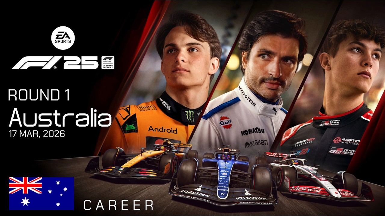 🔴 LIVE FORMULA 1 [CAREER] - ROUND 1 : Albert Park Circuit [AUSTRALIAN GP] #f1 🇦🇺