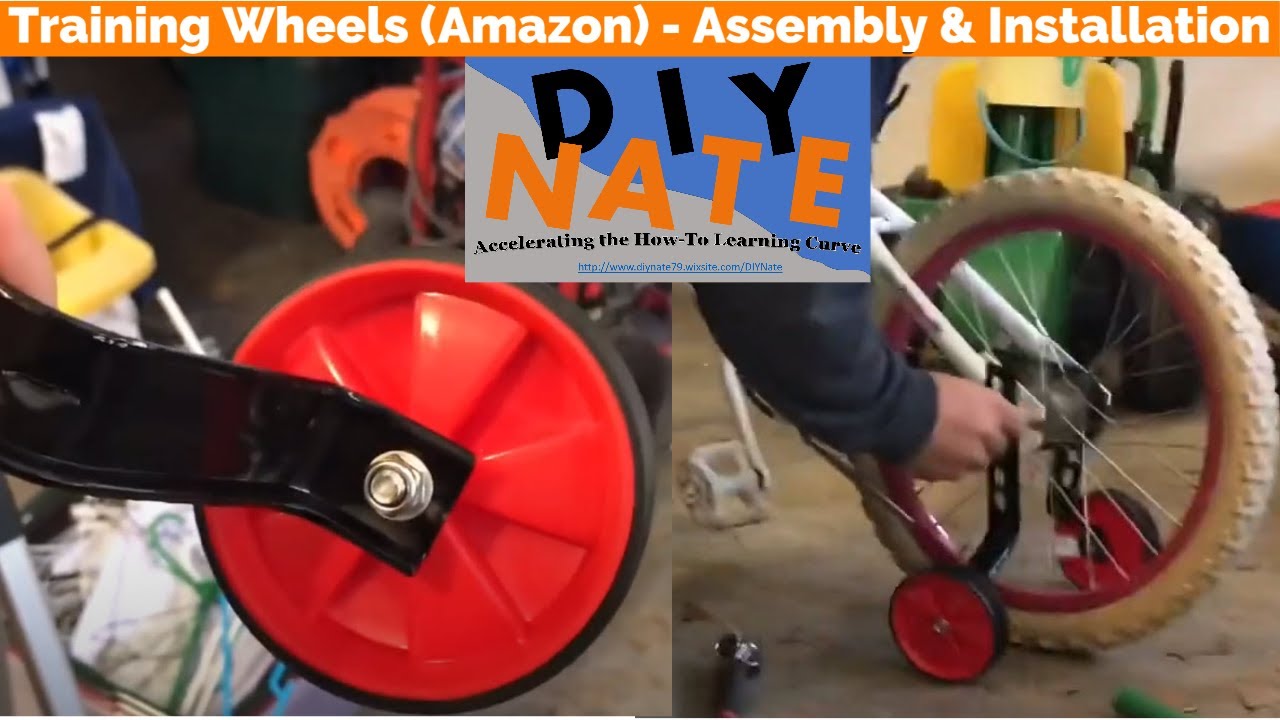 Assemble & Install Kid’s Bike Training Wheels (Amazon) - Easy Steps for Quick Results - by DIYNate