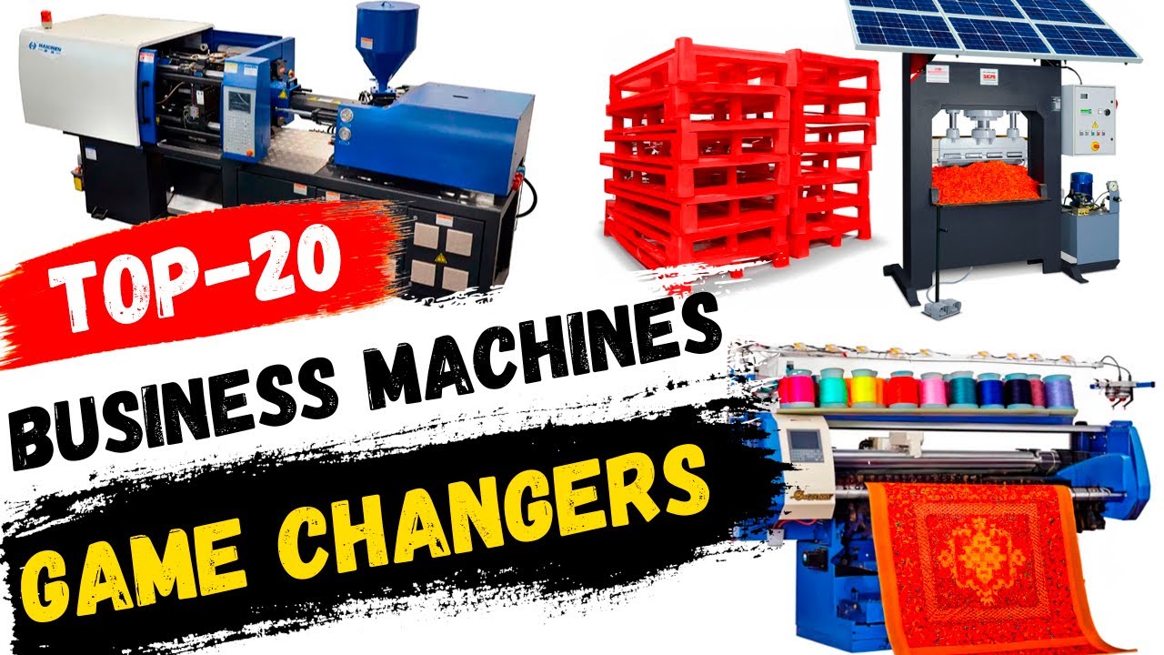 Business Machines that can make you money! Top 20 profitable business ideas