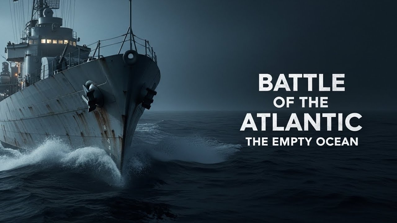 🌊⚓ EP08: BATTLE OF THE ATLANTIC — The Empty Ocean | Submarines, Convoys, and Cold Slow Death