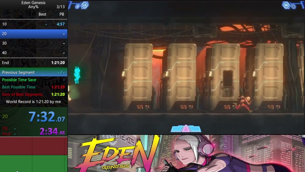 Eden Genesis Any% Speedrun 58:49