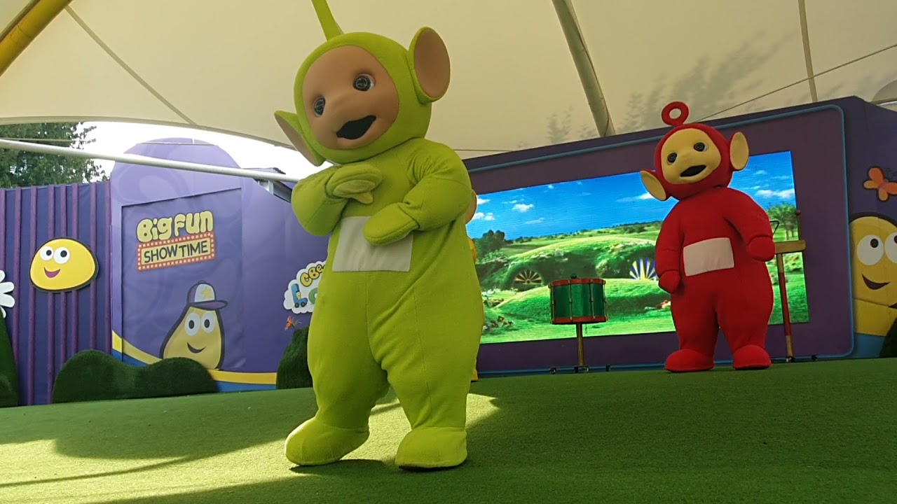 teletubbies show at Cbeebies land, Alton towers part 1 #cbeebies  #show