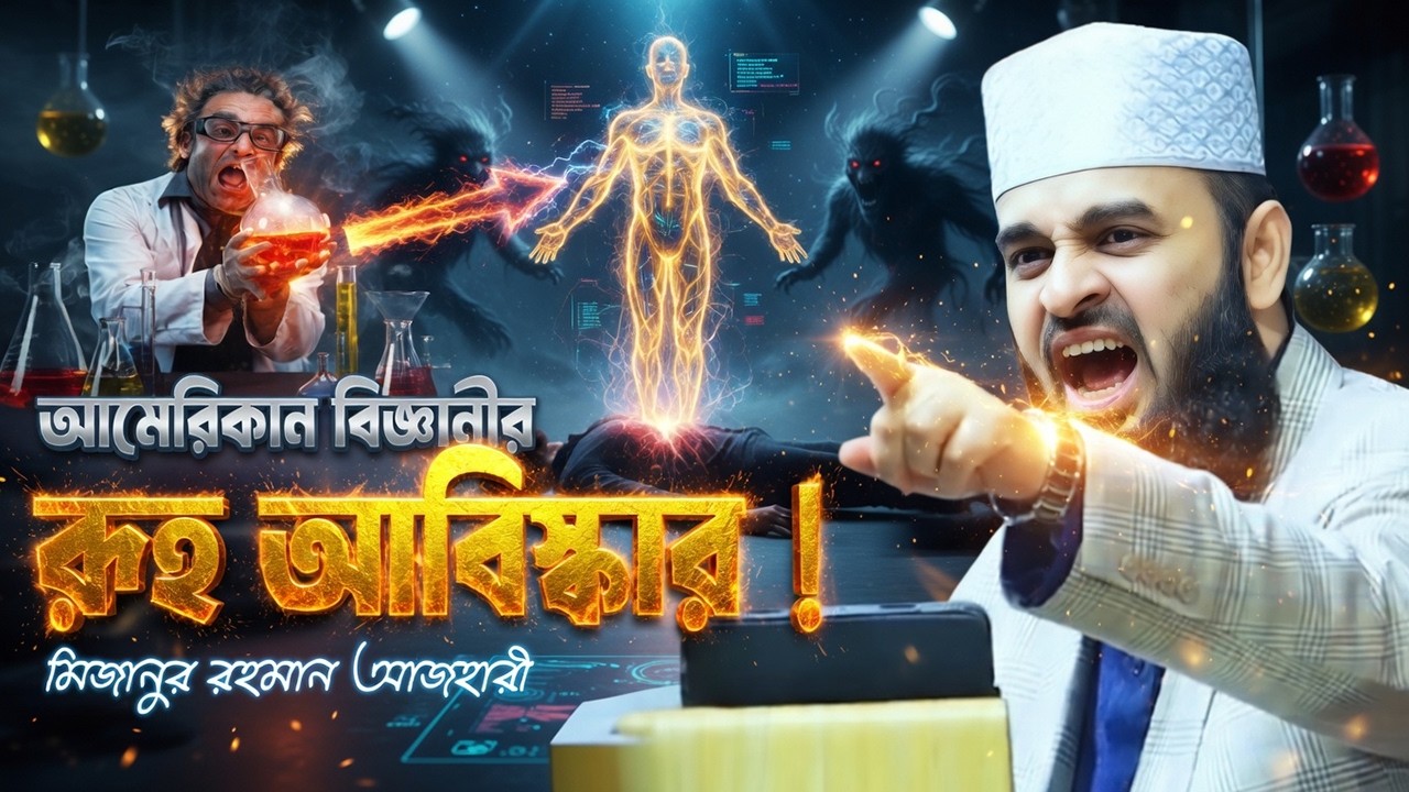 রূহ আবিস্কার করতে গিয়ে আমেরিকান বিজ্ঞানীর যে দশা হলো! Mizanur Rahman Azhari Waz | American Scientist