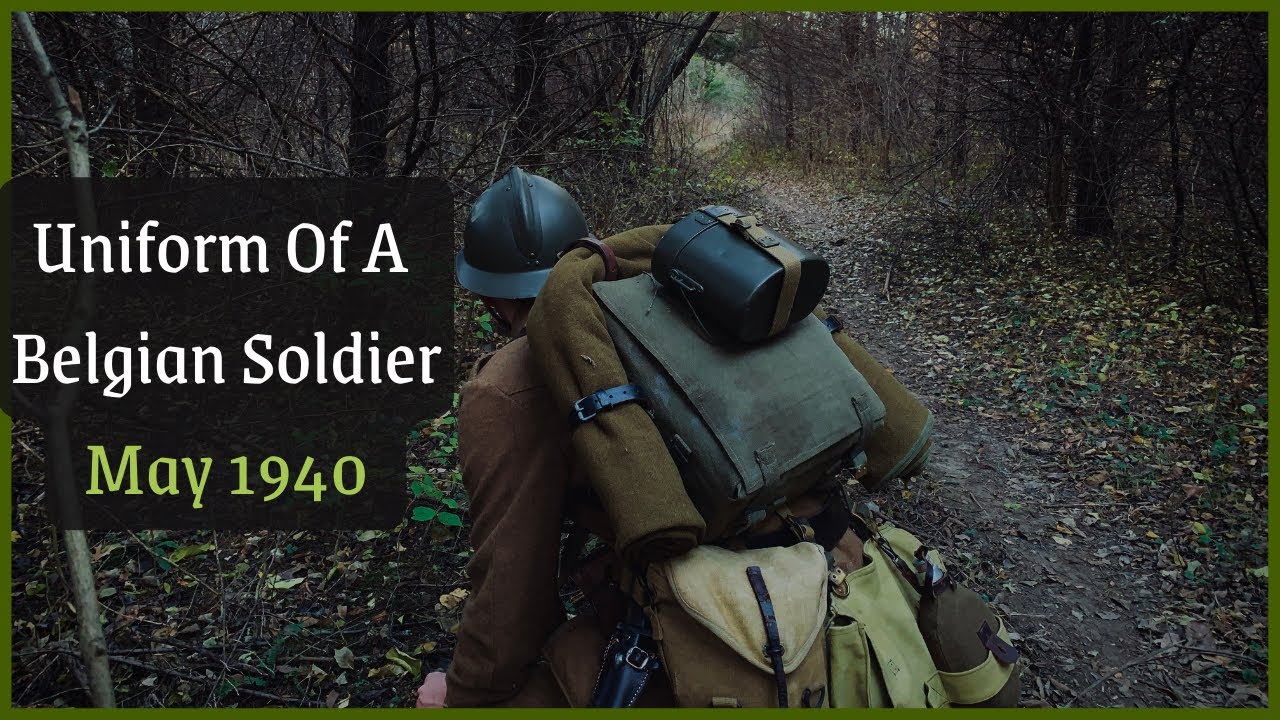 WW2 Belgian Impression Of The 18 Day Campaign