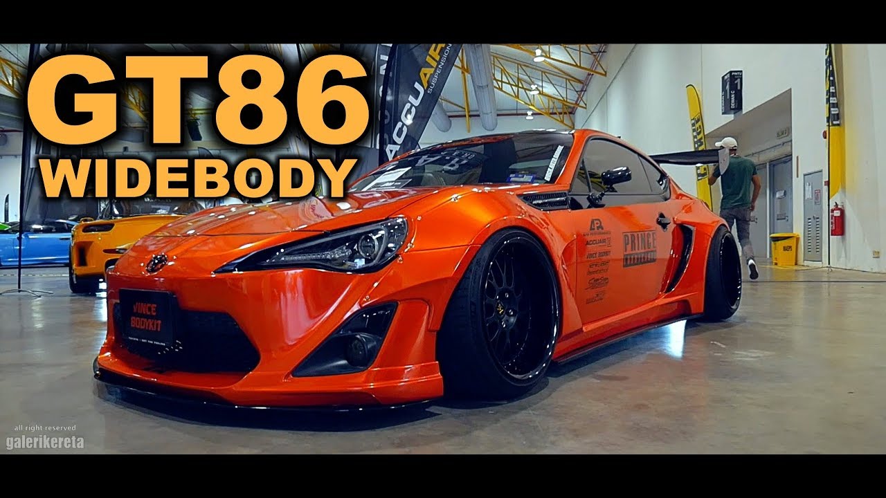 TOYOTA GT86 WIDE BODY - MR.86 ORANGE