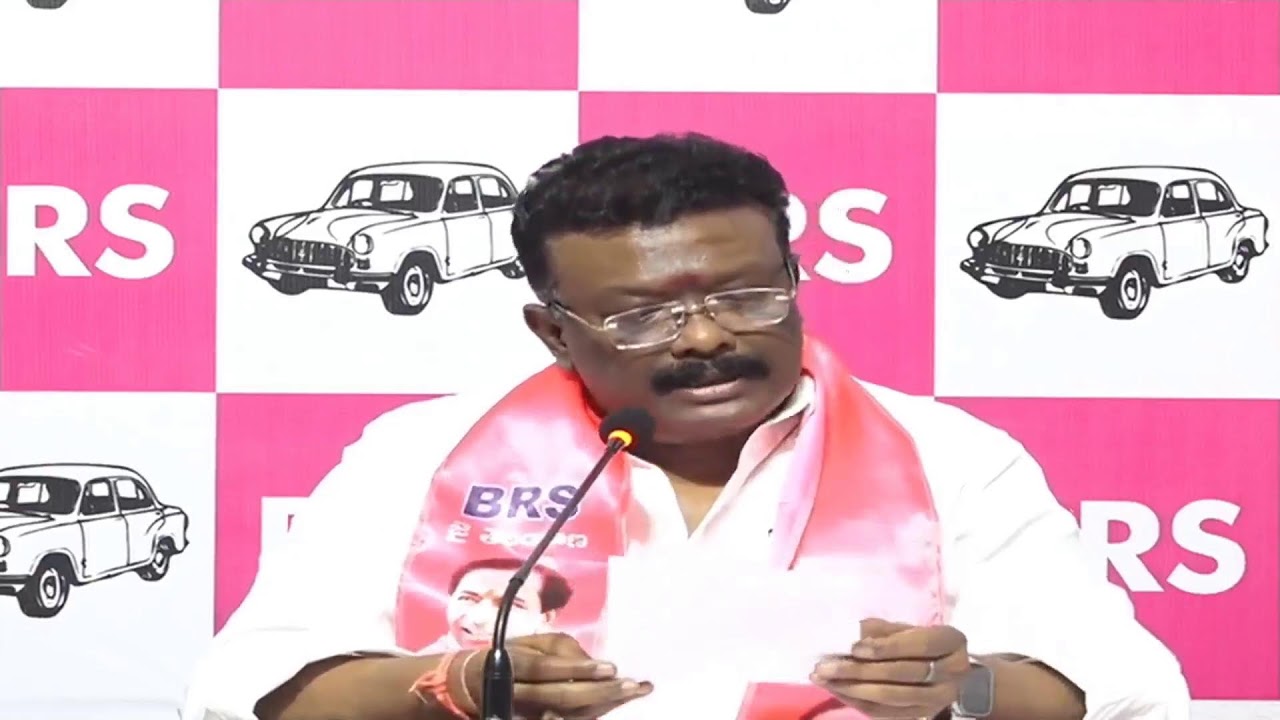 LIVE : BRS Leaders press meet at Telangana Bhavan