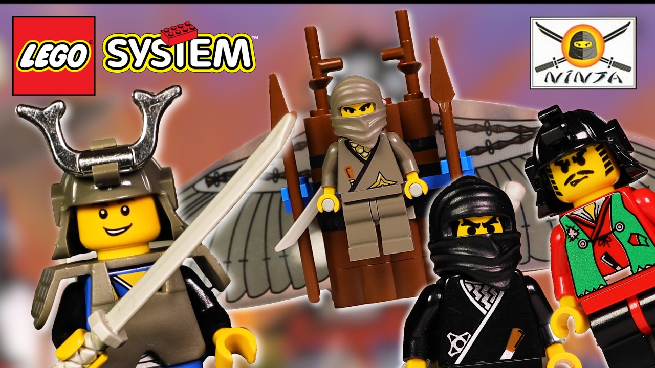 Retro LEGO | All Ninja Sets Ranked! (1st Wave)