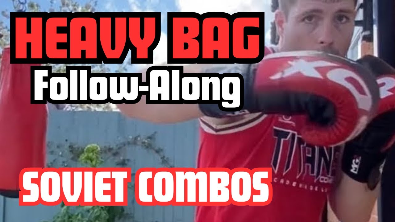 Soviet Boxing Combos on the Heavy Bag | Combos used by Dmitry Bivol!