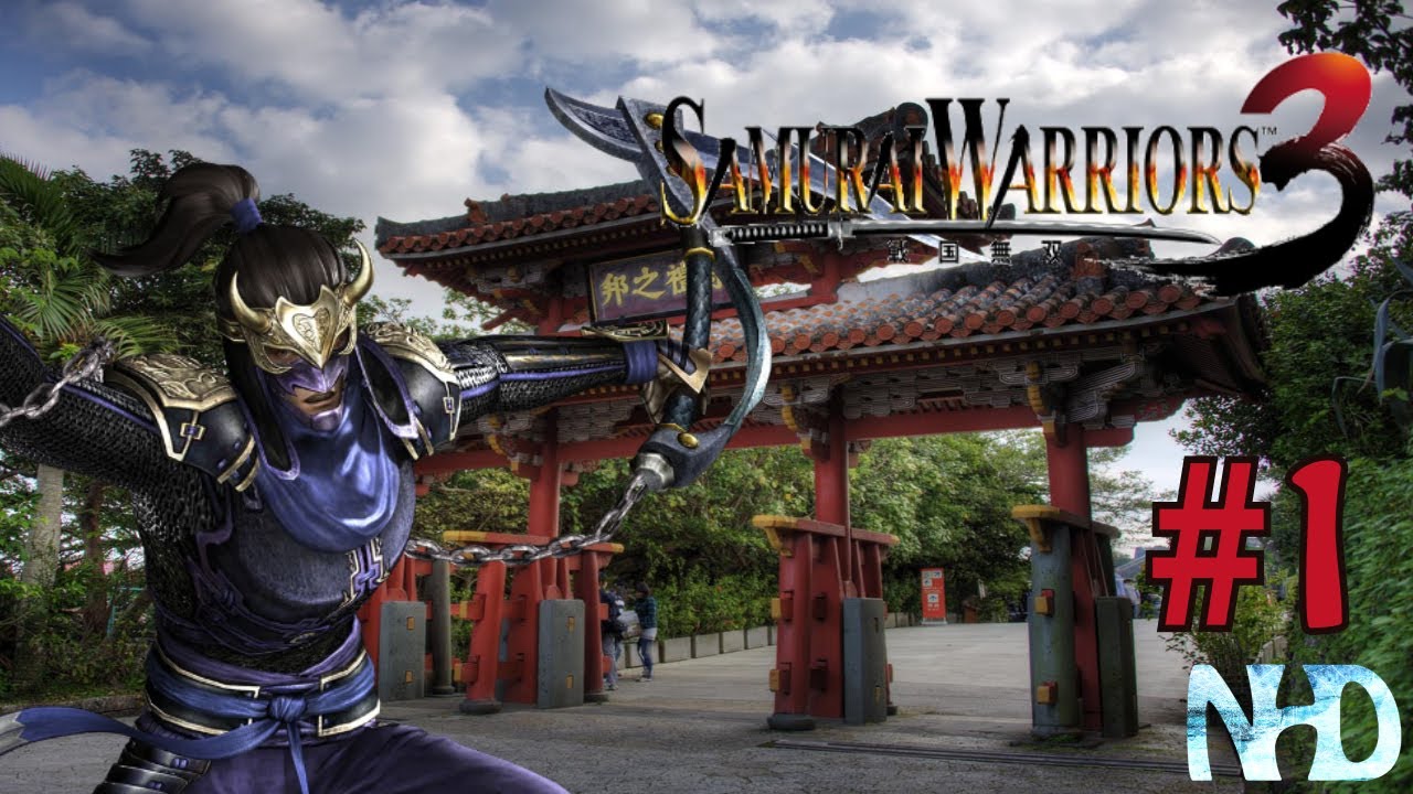 Let's Play Samurai Warriors 3 Z: Hanzo Hattori (pt1) - Escape through Iga