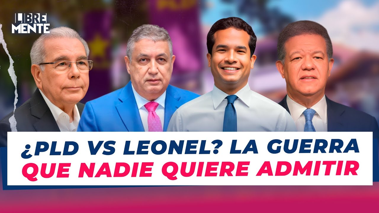 Gustavo Sánchez lanza advertencia: el PLD irá solo y pone contra la pared a Leonel