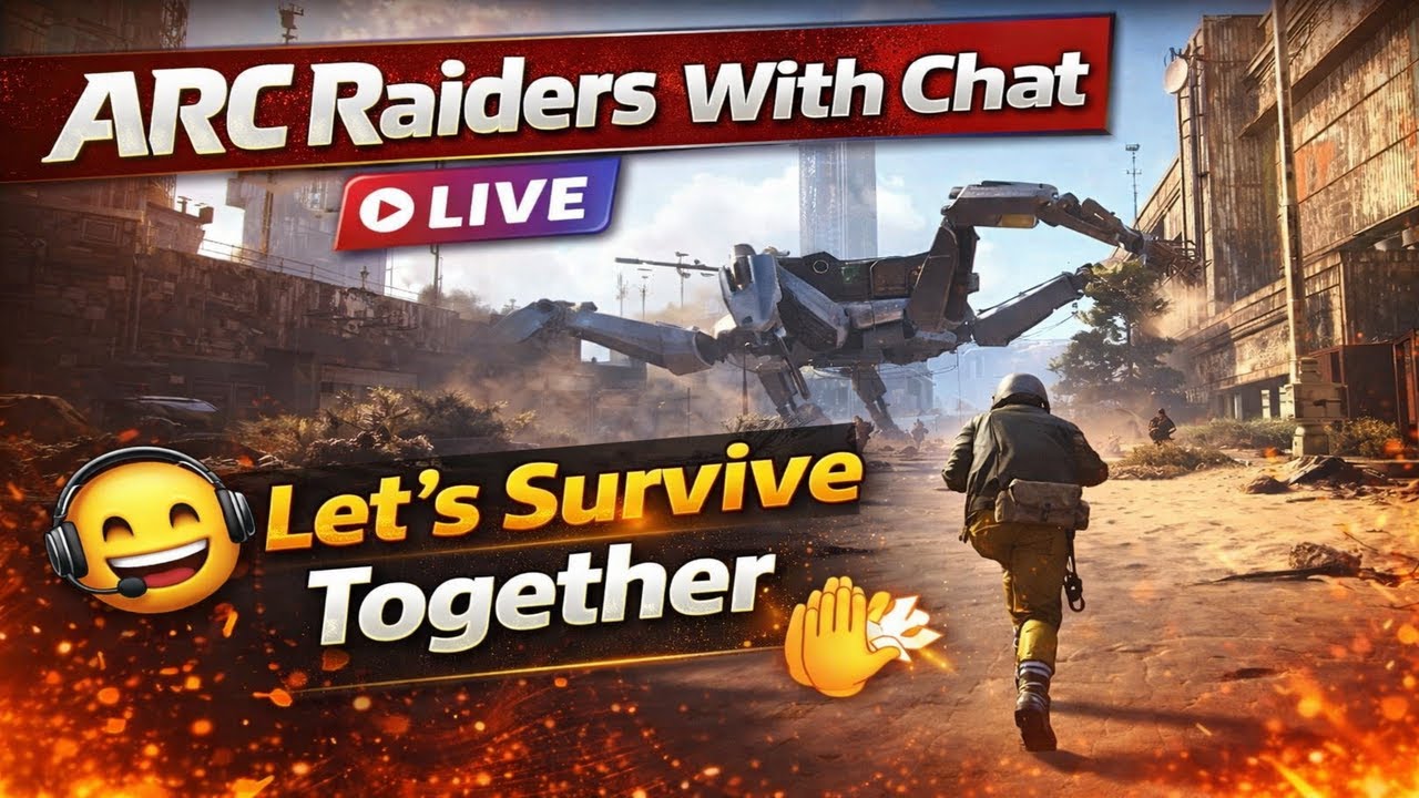 ARC Raiders With Chat – Let’s Survive Together