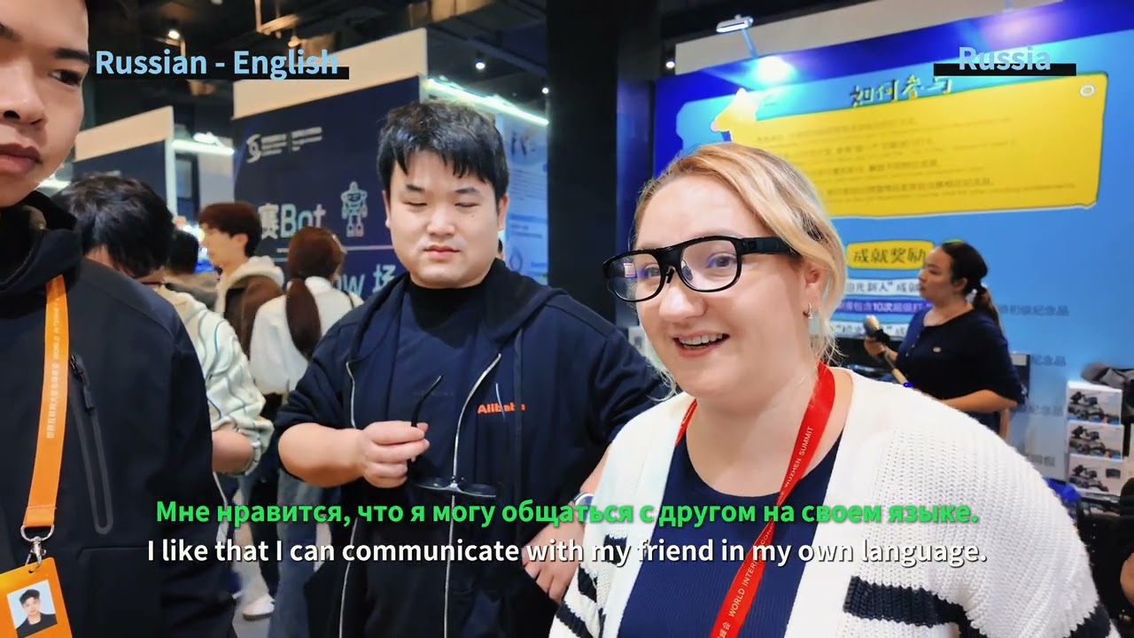 Real People. Real Reactions.Different Countries Try AR Translation Glasses for the First Time 👓😳
