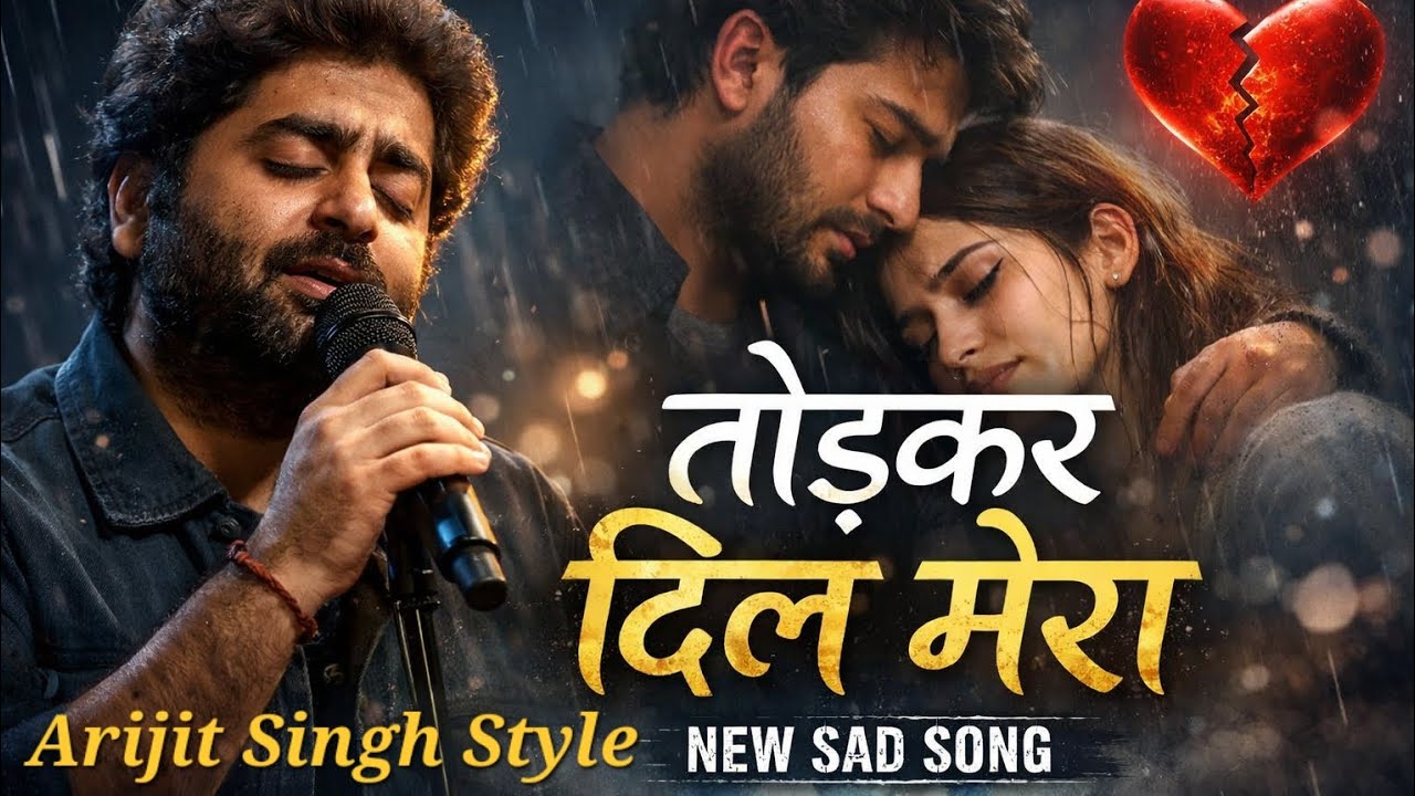 Todkar Dil Mera 💔 Arijit Singh Style | New Sad Song 🎶 