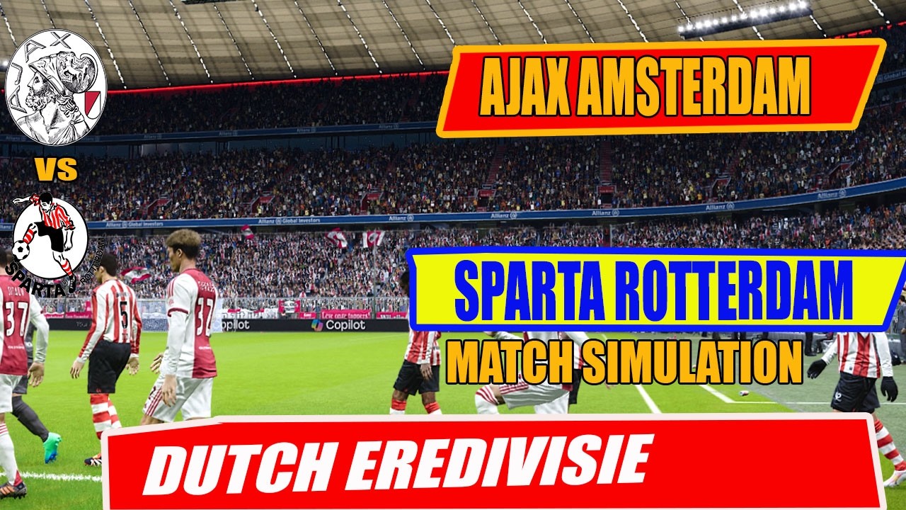 [Dutch Eredivise 26] | Ajax Amsterdam  vs Sparta Rotterdam  | [14 March 2026] | Gameplay Simulation
