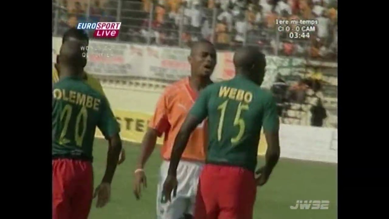 2005.09.04 Ivory Coast 2 - Cameroon 3 (Full Match 60fps - 2006 FIFA World Cup qualification)