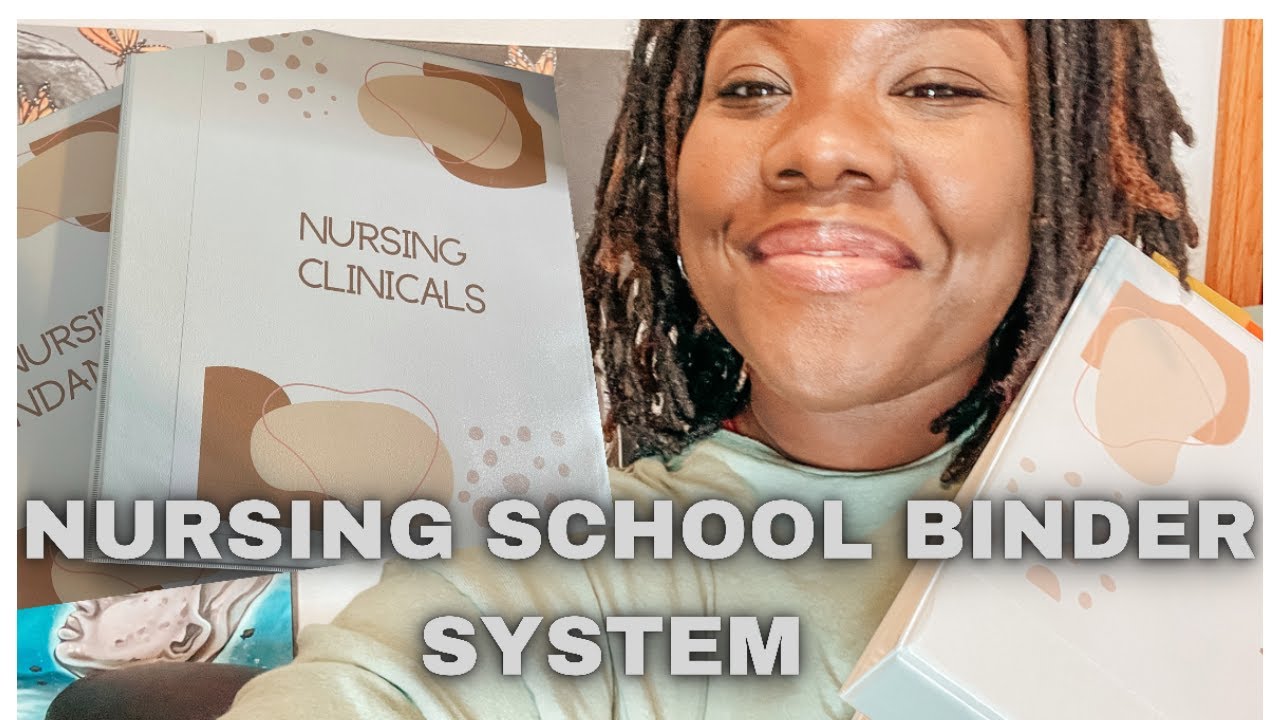 HOW I SET UP MY NURSING SCHOOL BINDER SYSTEM | NURSING STUDENT | NURSING THRIVE GUIDE