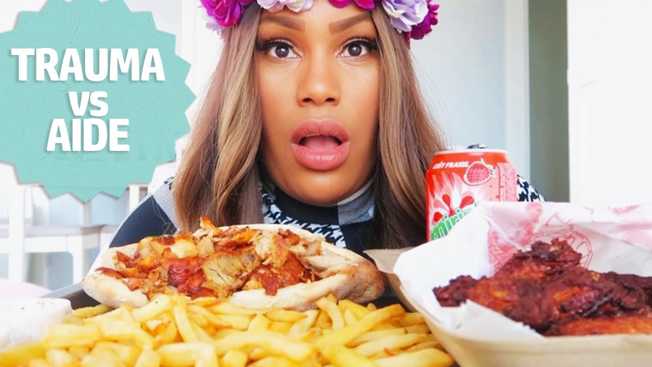 DÖNER KEBAB MUKBANG┃courrier du coeur #79