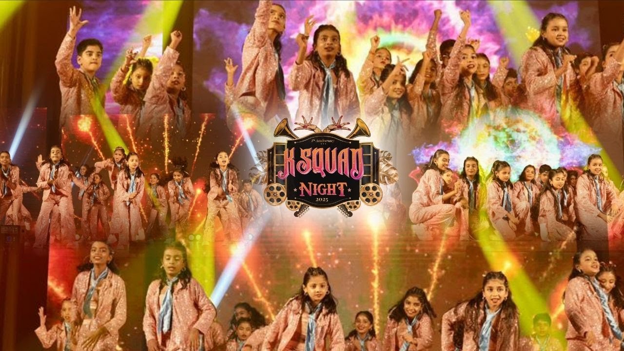 A Dance Tribute to Dhanush | Kids Senior Performance | KSQUAD Night 2025