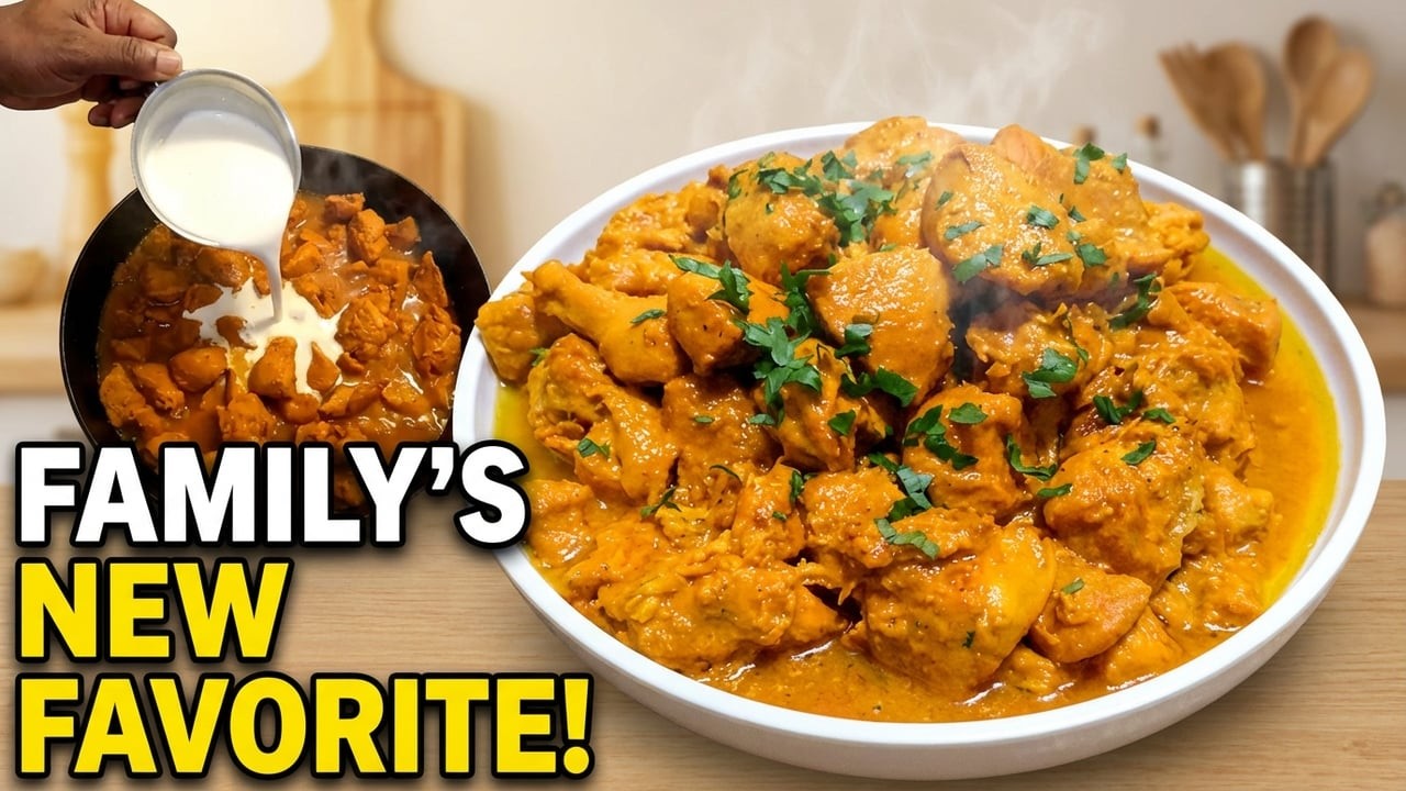 ✅Сливочное куриное карри, которое вкуснее, чем еда на вынос!